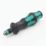 Wera 826 T Kraftform Turbo 1/4" Hex Bit-Holding Screwdriver Handle
