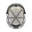 JSP EVO VISTAShield Safety Helmet with Integrated Face Shield White