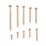TurboGold  PZ Double-Countersunk Woodscrews Trade Grab Pack 1000 Pcs