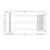 McAlpine  Rigid Straight WC Connector White 260mm