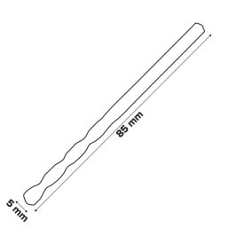 Erbauer  Straight Shank Multi-Material Drill Bit 5mm x 85mm
