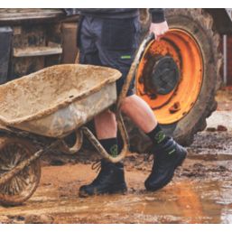 Apache Edmonton Size 7  Black Waterproof  Safety Boots