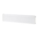 Flomasta 300mm x 1400mm 4523BTU White Type 22 Convector Radiator
