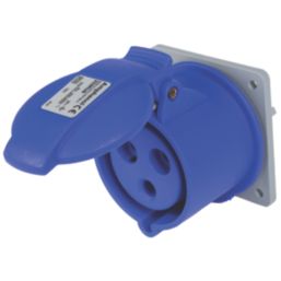 Amphenol 32A 2P+E Panel Socket 250V