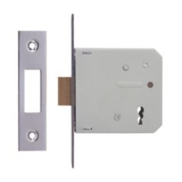 ERA 3 Lever Chrome Mortice Deadlock 76mm Case - 56mm Backset