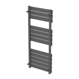 Flomasta Flat Bar 1200mm x 500mm 1897BTU Anthracite Vertical Designer Radiator