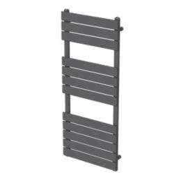 Flomasta Flat Bar 1200mm x 500mm 1897BTU Anthracite Vertical Designer Radiator