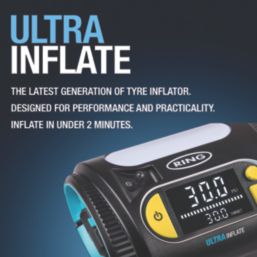 Ring ULTRAINFLATE 30 Rapid Digital Tyre Inflator 12V