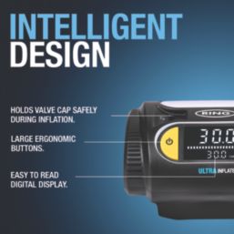 Ring ULTRAINFLATE 30 Rapid Digital Tyre Inflator 12V