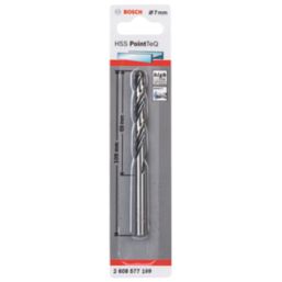 Bosch PointTeQ Straight Shank Metal Drill Bit 7mm x 109mm