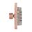 Schneider Electric Lisse Deco 2-Gang 2-Way LED Dimmer Switch  Copper