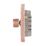 Schneider Electric Lisse Deco 2-Gang 2-Way LED Dimmer Switch  Copper