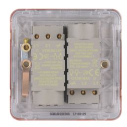 Schneider Electric Lisse Deco 2-Gang 2-Way LED Dimmer Switch  Copper