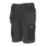 DEWALT Bonnie Womens Work Short Grey/Black Size 10