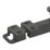 Smith & Locke Straight Door Bolt Black 150mm