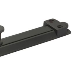 Smith & Locke Straight Door Bolt Black 150mm