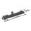Smith & Locke Straight Door Bolt Black 150mm