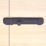 Smith & Locke Straight Door Bolt Black 150mm