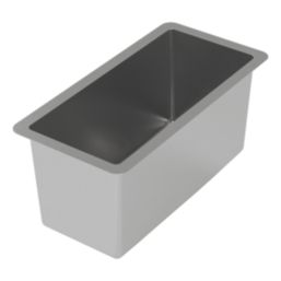 Carysil SR1011 1 Bowl Stainless Steel Kitchen Sink 220mm x 440mm