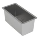 Carysil SR1011 1 Bowl Stainless Steel Kitchen Sink 220mm x 440mm