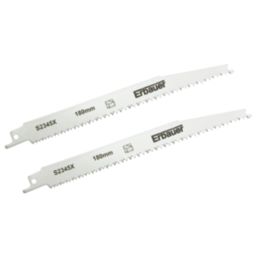 Erbauer  S2345X Multi-Material Reciprocating Saw Blades 180mm 2 Pack