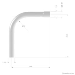 JG Speedfit Underfloor Heating Conduit Elbows 2 Pack
