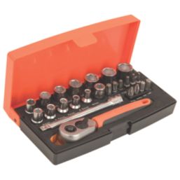 Bahco SL25 1/4" Drive Socket Set 25 Pcs