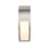 Convex Outdoor Wall Light Brushed Stainless Steel
