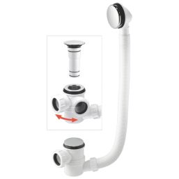 McAlpine HC2650UK Bottle Bath Trap White 40mm