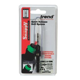 Trend  Snappy Centrotec No.8 Pilot Drill Bit & Countersink 12.7mm x 82mm