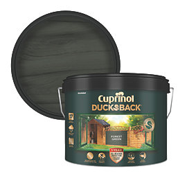 Cuprinol Ducksback Shed & Fence Paint Forest Green 9Ltr