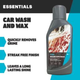 Essentials  Car Wash & Wax Shampoo 1Ltr
