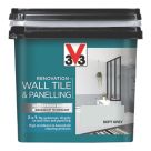 V33 750ml Soft Grey Satin Tile Paint