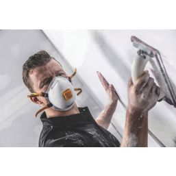 DEWALT  Moulded FFP2 NR D Valved Disposable Masks P2 10 Pack