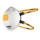 DEWALT  Moulded FFP2 NR D Valved Disposable Masks P2 10 Pack