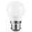 LAP  B22 Mini Globe LED Light Bulb  470lm 4.2W 3 Pack