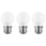 LAP  B22 Mini Globe LED Light Bulb  470lm 4.2W 3 Pack