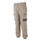 DEWALT Turlock Work Trousers Stone 40" W 31" L