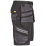 Site Kirksey Shorts Grey/Black 30" W