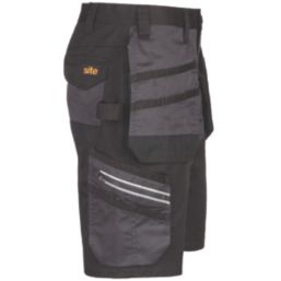 Site Kirksey Shorts Grey/Black 30" W
