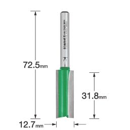 Trend C022X1/4TC 1/4" Straight Cutter 12.7mm x 31.8mm
