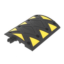 JSP 5mph Speed Bump Black / Yellow 75mm