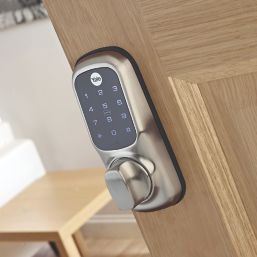 Yale   Keyless Connected Smart Door Lock Polished Chrome
