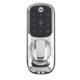 Yale   Keyless Connected Smart Door Lock Polished Chrome