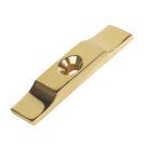 Essentials Turn Button Cabinet Catches Brass 38mm x 9mm 10 Pack