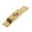 Essentials Turn Button Cabinet Catches Brass 38mm x 9mm 10 Pack