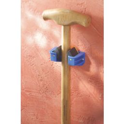 Smith & Locke Single Tool Hanger Black/Blue 55 x 103mm