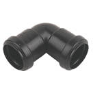 FloPlast Push-Fit Bend Black 90° 32mm
