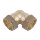 Flomasta  Brass Compression Equal 90° Elbow 28mm