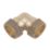 Flomasta  Brass Compression Equal 90° Elbow 28mm